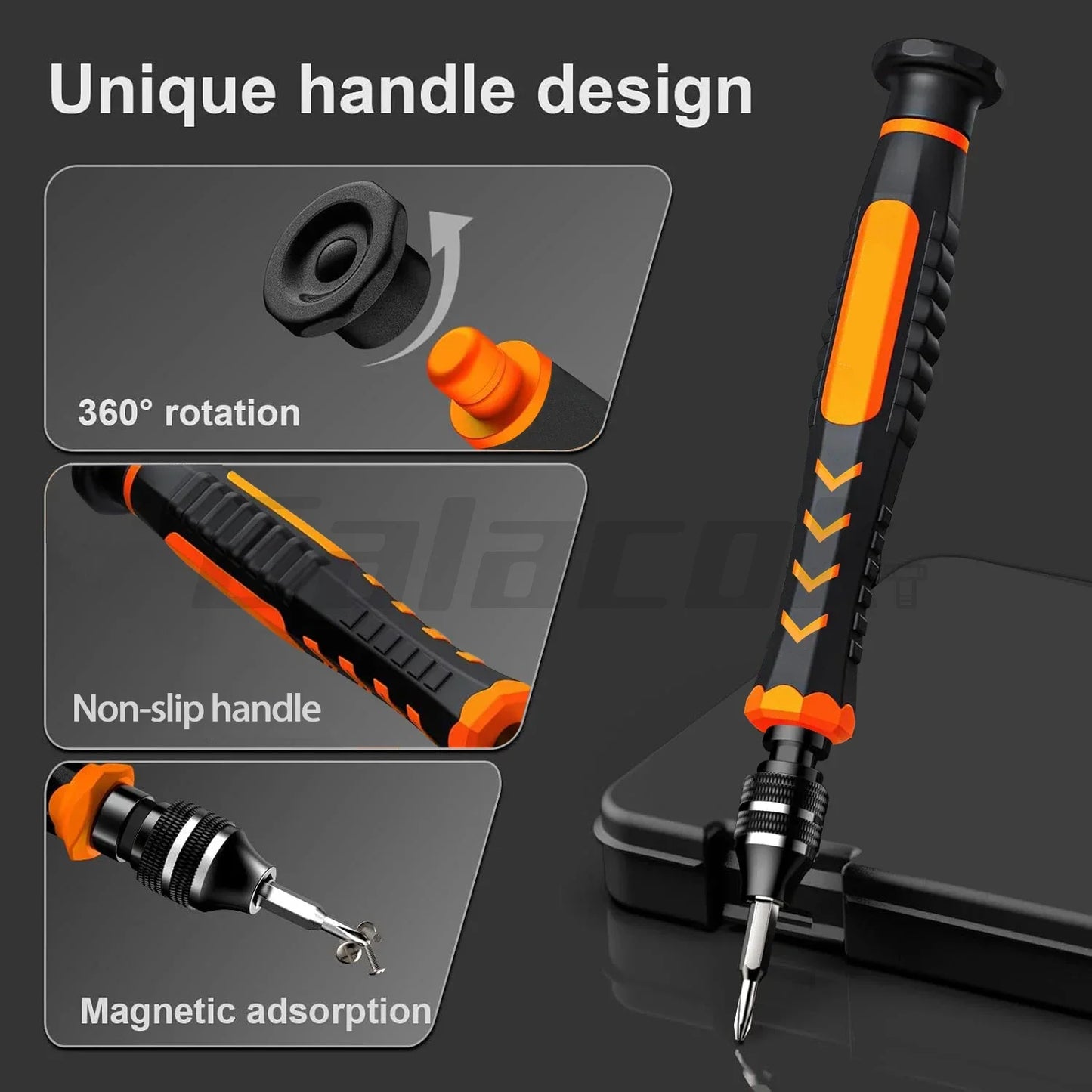 40 in 1 Precision Screwdriver Sets Phone Repair Tools Kit Multifunctional Hand Tools Set of DIY for Macbook Watch PC Electronic