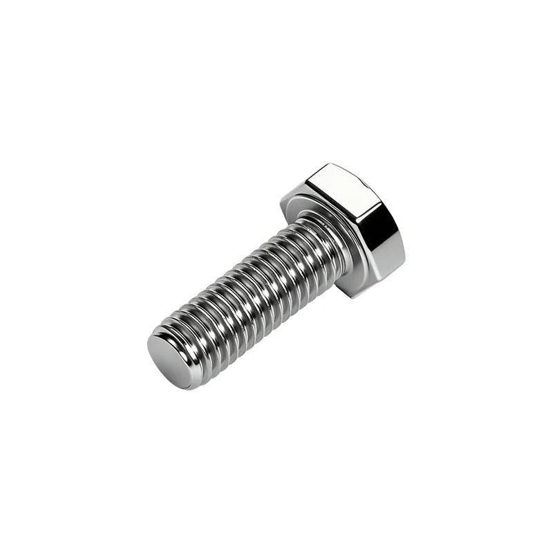 In Stock M8 GB30 Hex Bolts 304 Stainless Steel Full Thread Screw Nut Washer Set Metric Hardware for Furniture Auto Repair DIY