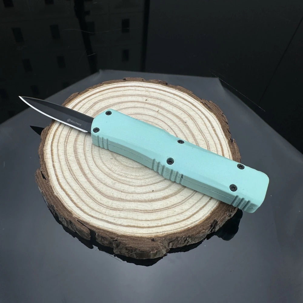 Mini A07 Folding Knife Zinc Alloy Handle 440c Blade Outdoors Camping Hiking Survival Pocket Knives Combat Military Men's Gift