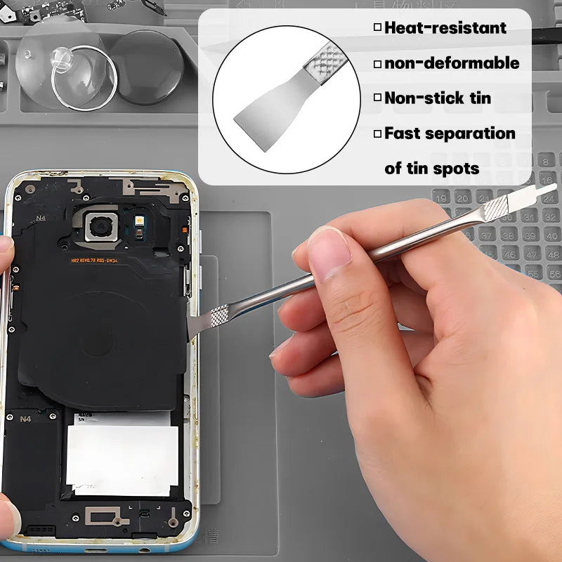 8pcs Multifunctional CPU Pry Knife Mobile Phone Computer Chip Disassembly Electronics Repair Tools