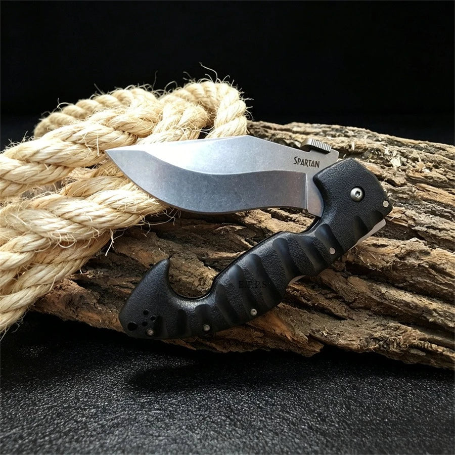 Camping Pocket Knife Outdoor Multifunctional Folding Knife Survival EDC Tools Portable with Reversible Clip