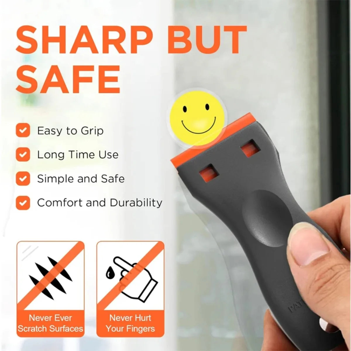 Glue Removal Scraper Multifunctional Plastic Glass Cleaning Scraper Used For Car Film Application Tool Razor Paint Scraper