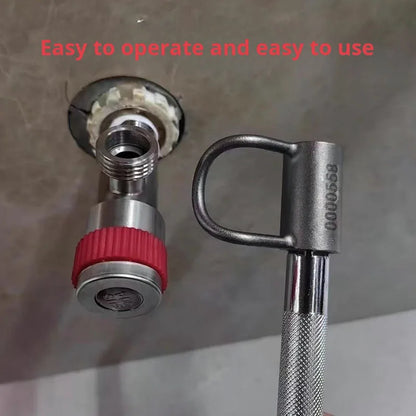 Small Space for Disassembling and Assembling Faucet and Angle Valve Bathroom Wrench Hand Tools Pipeline Repair Tools