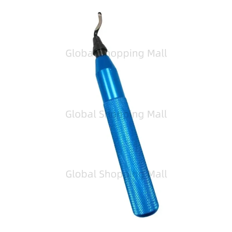 RB3000 Handle Burr Metal Deburring Tool With 10pcs BS1010 Trimming Blades Deburr Burr Scraper For Wood Plastic Reamer Tool