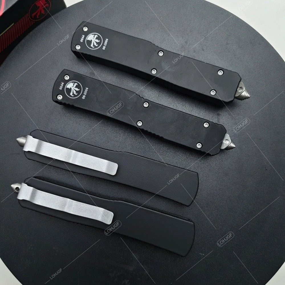 4 Styles Ut-85 Outdoor Portable Folding Knife with Pocket Clip Camping Fishing Tools Multi-functional Cutting Knives