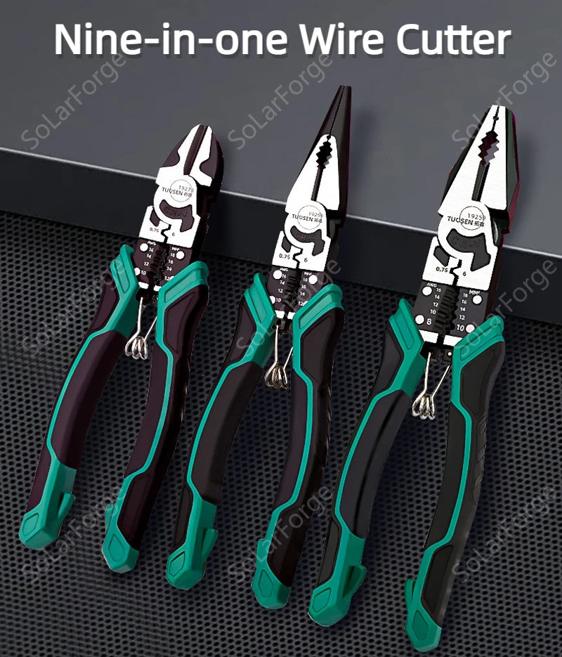 Multifunctional Universal Diagonal Pliers Needle Nose Pliers Hardware Tools Universal Wire Cutters Electrician Wire Pliers Set