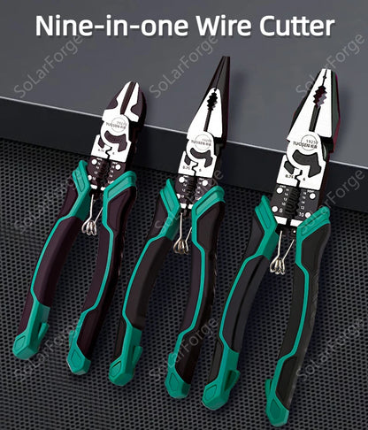 Multifunctional Universal Diagonal Pliers Needle Nose Pliers Hardware Tools Universal Wire Cutters Electrician Wire Pliers Set