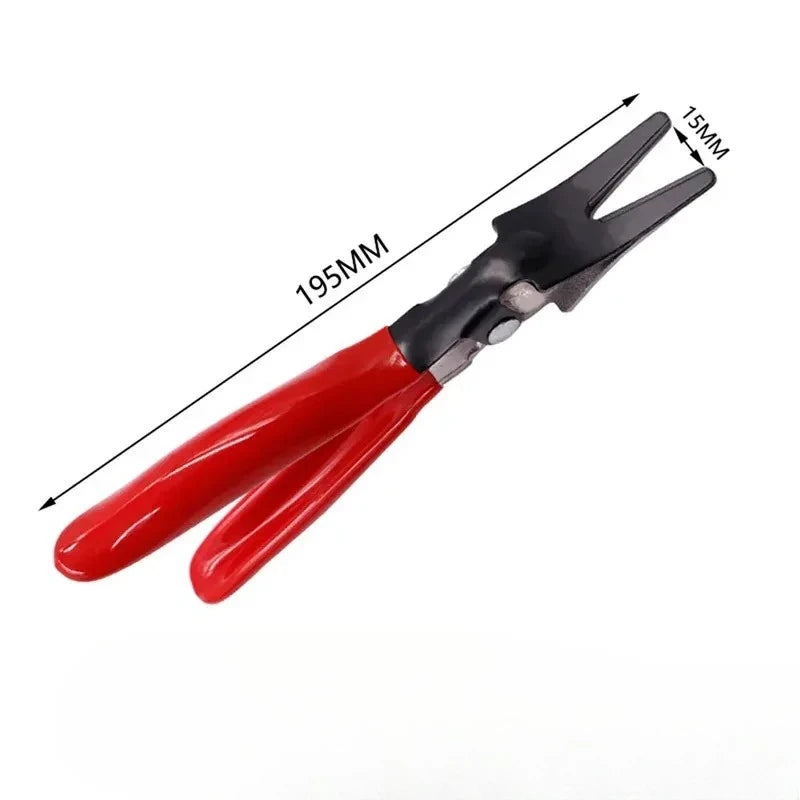 Automobile Oil Hose Pipe Buckle Removal Tool Oil Pipe Separation Clamp Joint Tightening Pliers Fuel Filter Automotive Pipe Tool