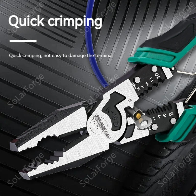 Multifunctional Universal Diagonal Pliers Needle Nose Pliers Hardware Tools Universal Wire Cutters Electrician Wire Pliers Set