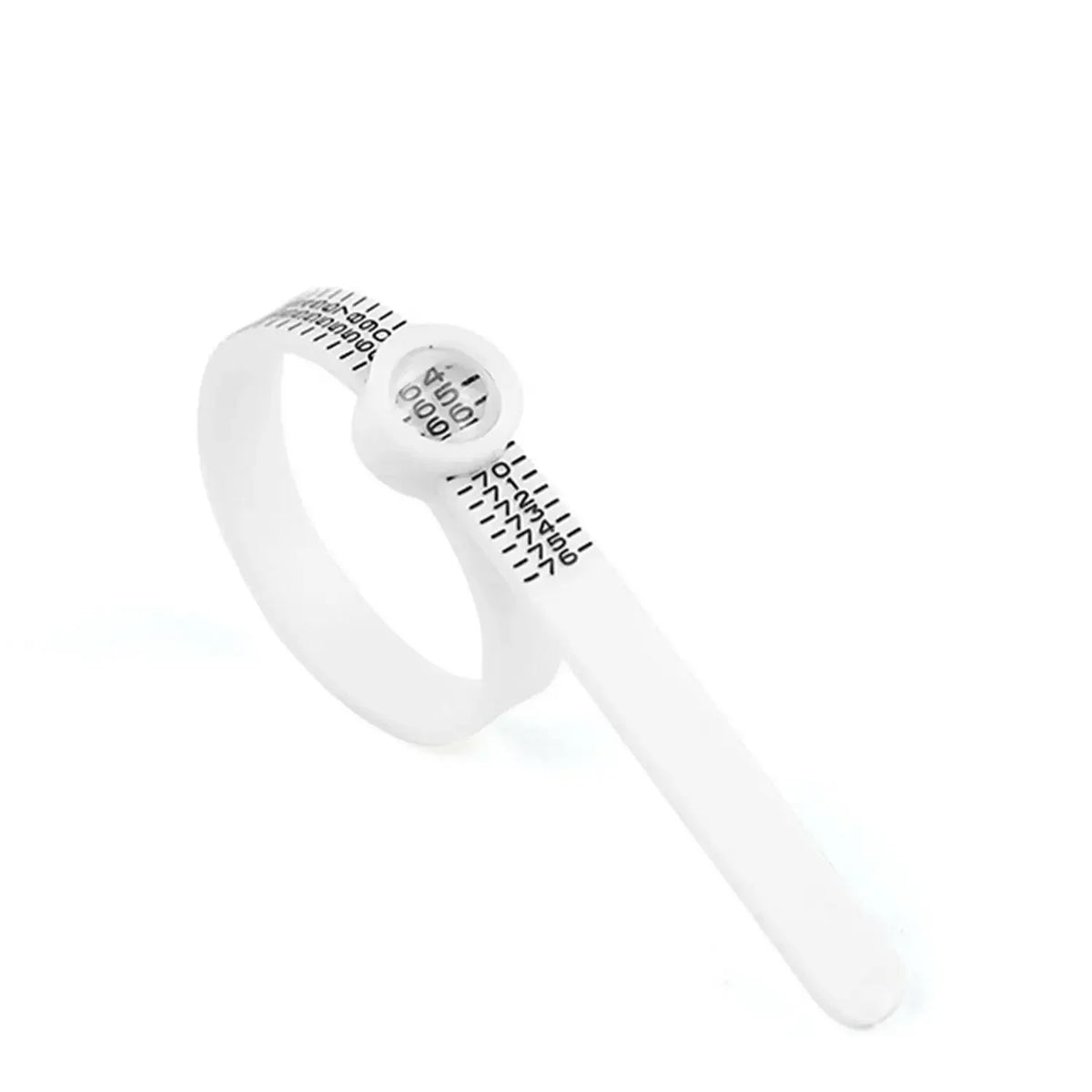 Ring Sizer with Magnifier - US/UK/EU/HK Jewelry Measuring Ruler for Finger Size Ring Size Measuring Tool