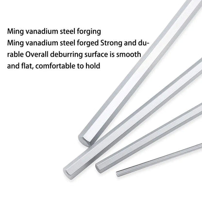 Professional Hex Allen Wrench with T-Handle 2mm 2.5mm 3mm 4mm 5mm 6mm 8mm 10mm Hexagonal Wrench Tools