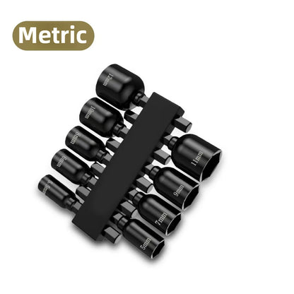 1/4 (6.35mm) Hi-Spec Ratchet Screwdriver Bit Set Multifunctional Magnetic Bit Driver Holder Handle Slotted Hex Torx Phillips Bit