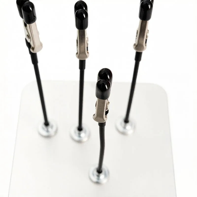 Universal PCB Holder Soldering Platform with Magnetic Pins Groove Fixtures Bendable Clips for Circuit Board Electronic Repair