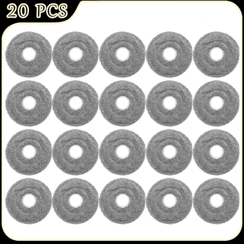 For Xiaomi X20 Max/X20 Pro/D109GL Robot Vacuum Accessories HEPA Filter Dust Bag Mop Bracket Main Brush Cover Replacement Parts