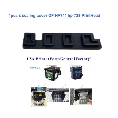 Sealing cover For Repair HP 711 HP 729 Printhead T120 T520 T730 T830 650 Head [3]