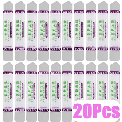 1/3/5/10/20pcs Stainless Steel Blade Soft Thin Pry Spudger Cell Phone Tablet Screen Battery Opening Tools