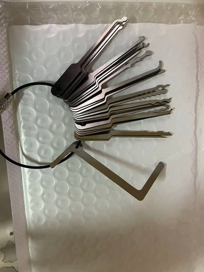 22IN1 Full Set Universal Wrench Suitable Tool Portable Tool for Unlocking Doors  Use Opening Doors When Keys Are Forgotten