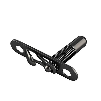 20pcs Concealed Installation Wardrobe Sliding Buckle Invisible Two in one Invisible Connectors Elastic Hardware Tool