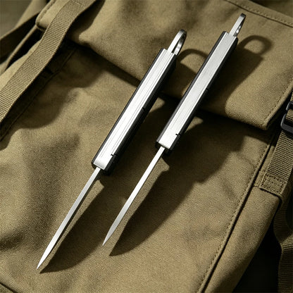 High Hardness Folding EDC Knife Lightweight Aluminum Handle All-Purpose Outdoor Tool for Camping Hunting Fishing Everyday Carry