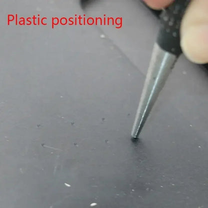 3Pcs High-Carbon Steel Center Punch Non-Slip Pin Punch Set for Alloy Steel Metal Wood Drilling Essential Tool for Craftsmen