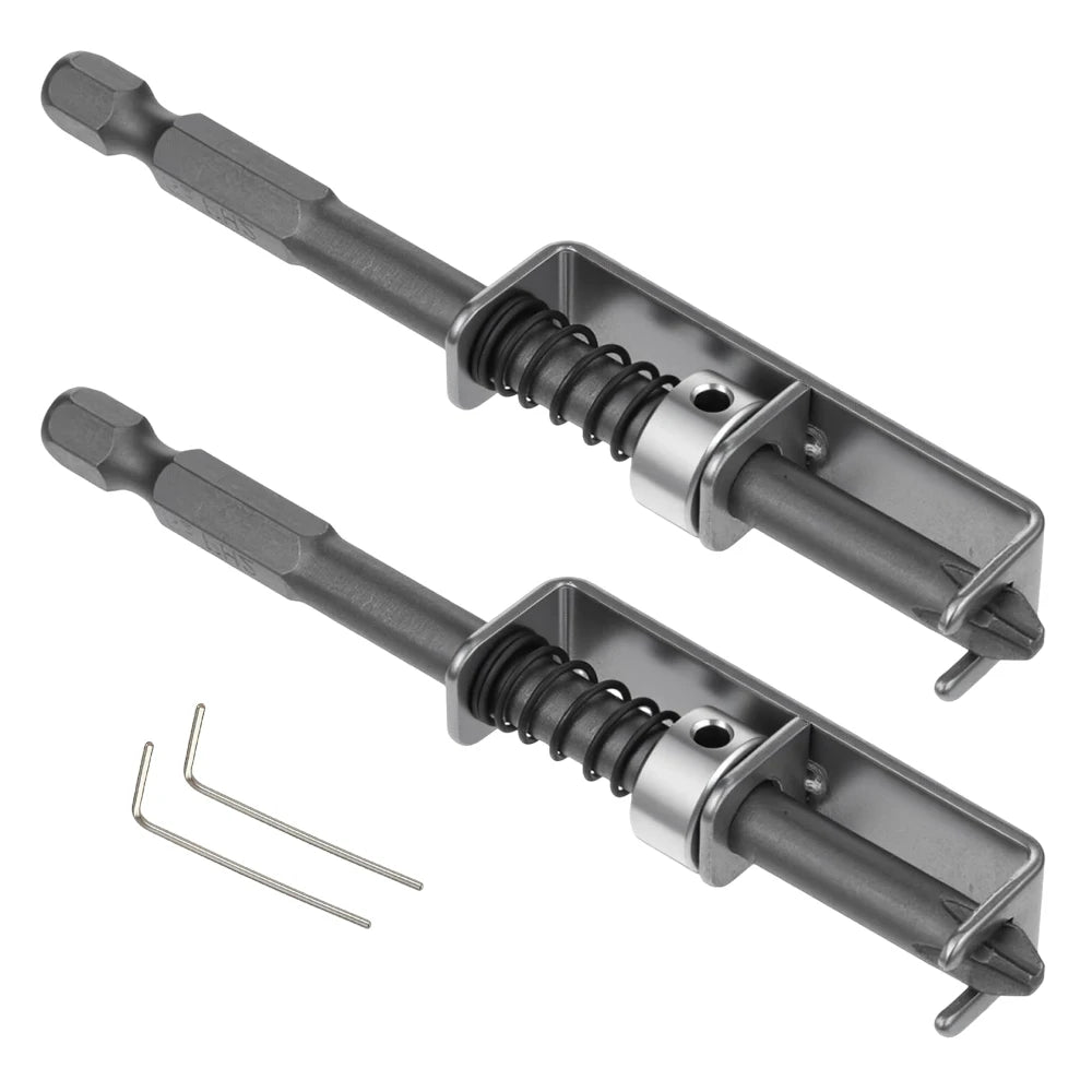 Rafford Screw Holder Drill Bit Phillips Anti-Drop Screwdriver Bit Fixing Clamp Set Suitable for Electric Drills, DIY Repair.
