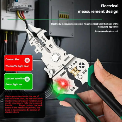 10-in-1 Multifunctional Wire Stripper Pliers