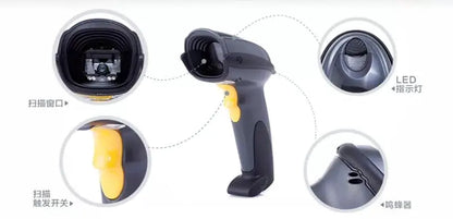 Self-adhesive bar code scanner symbol DS6708, one-dimensional code QR code scan high-speed scanner, bar code reader DS-6708 [4]