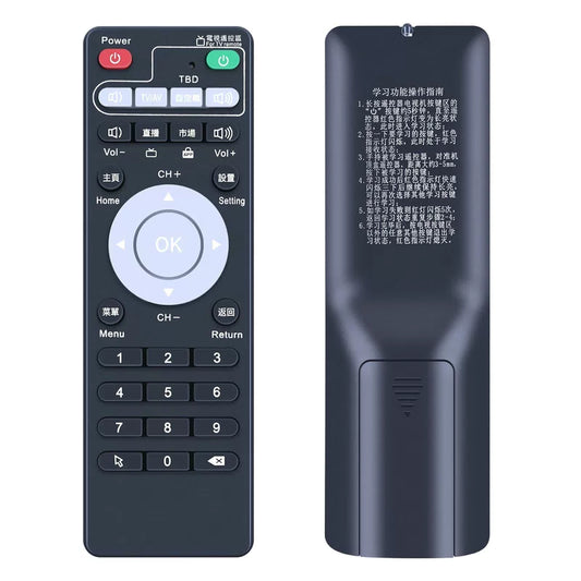 Set-Top Box Learning Remote Control for Unblock Tech Ubox Smart TV Box Gen 1/2/3 [1]