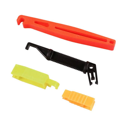 4Pcs Car Fuse Puller Set Universal Plastic Fuse Removal Tool Clip Tweezers Extractor for Standard Medium Micro Fuse