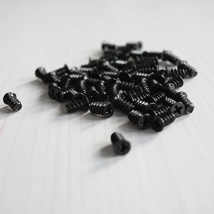 30PCS Black Computer PC Case Cooling Fan Durable Screw For Fans 60mm 80mm 120mm