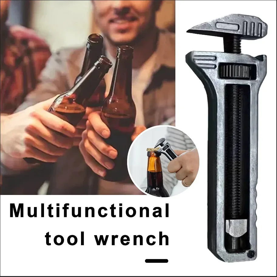 Mini Wrench Pocket Portable Multitool Tools for Outdoor Camping Compact Titanium Alloy Bottle Opener Outdoor Small Tools