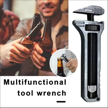 Mini Wrench Pocket Portable Multitool Tools for Outdoor Camping Compact Titanium Alloy Bottle Opener Outdoor Small Tools