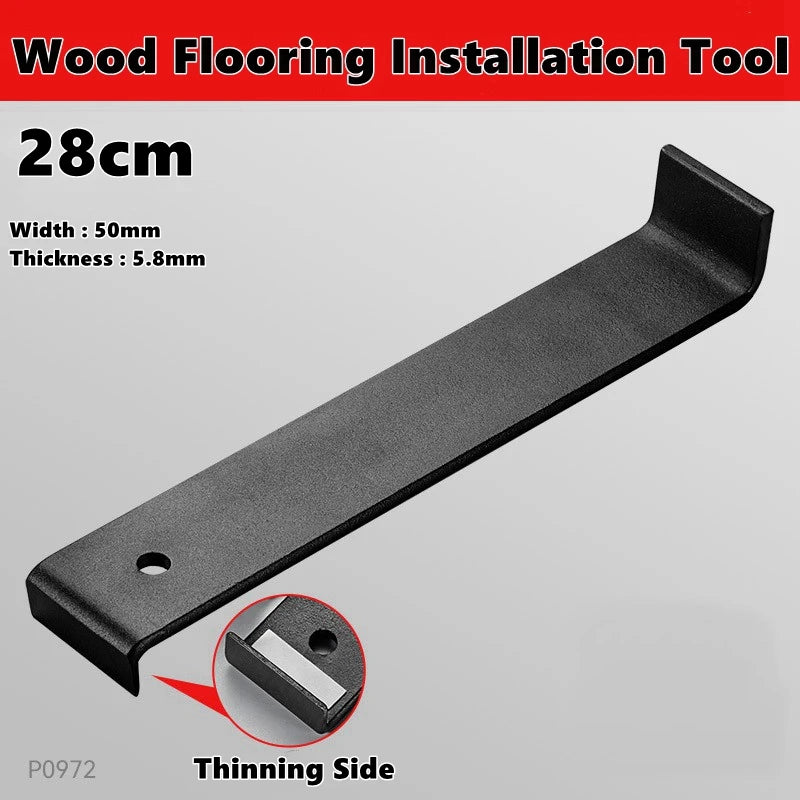 28/33/39cm Pull Bar for Vinyl Plank Flooring, Heavy Duty Laminate Domestic Wood Floor Pull Bar Pry Bars Wood Floor Installation