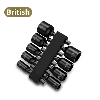 1/4 (6.35mm) Hi-Spec Ratchet Screwdriver Bit Set Multifunctional Magnetic Bit Driver Holder Handle Slotted Hex Torx Phillips Bit