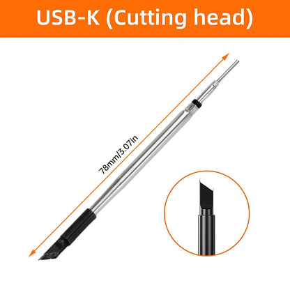 Soldering Iron Mini Small Soldering Iron Set Portable Household Type-C Interface 600mAh Battery Adjustable Temperature
