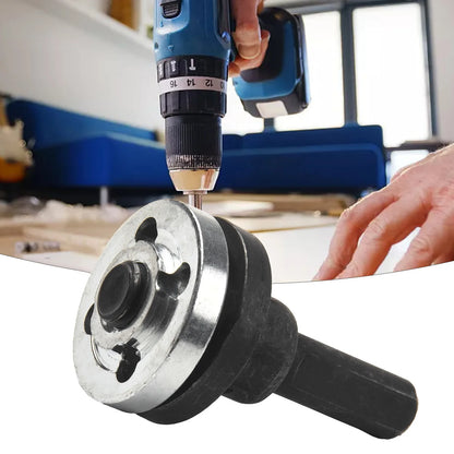 1 Set 10mm Electric Drill To Angle Grinder Adapter Connecting Rod Steel Conversion Tool For Cordless Drills Cutting Discs