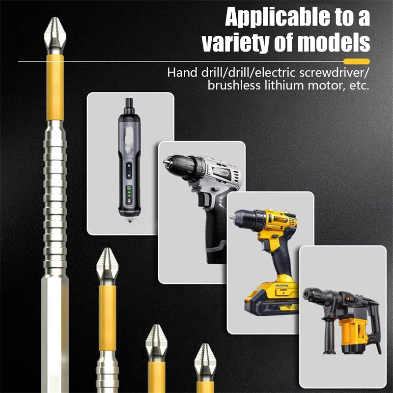 Non-slip PH2 Magnetic Batch Head Cross Screwdriver Hardness Drill Bit Screw Driver Hand Tools 25/50/65/70/90/150mm