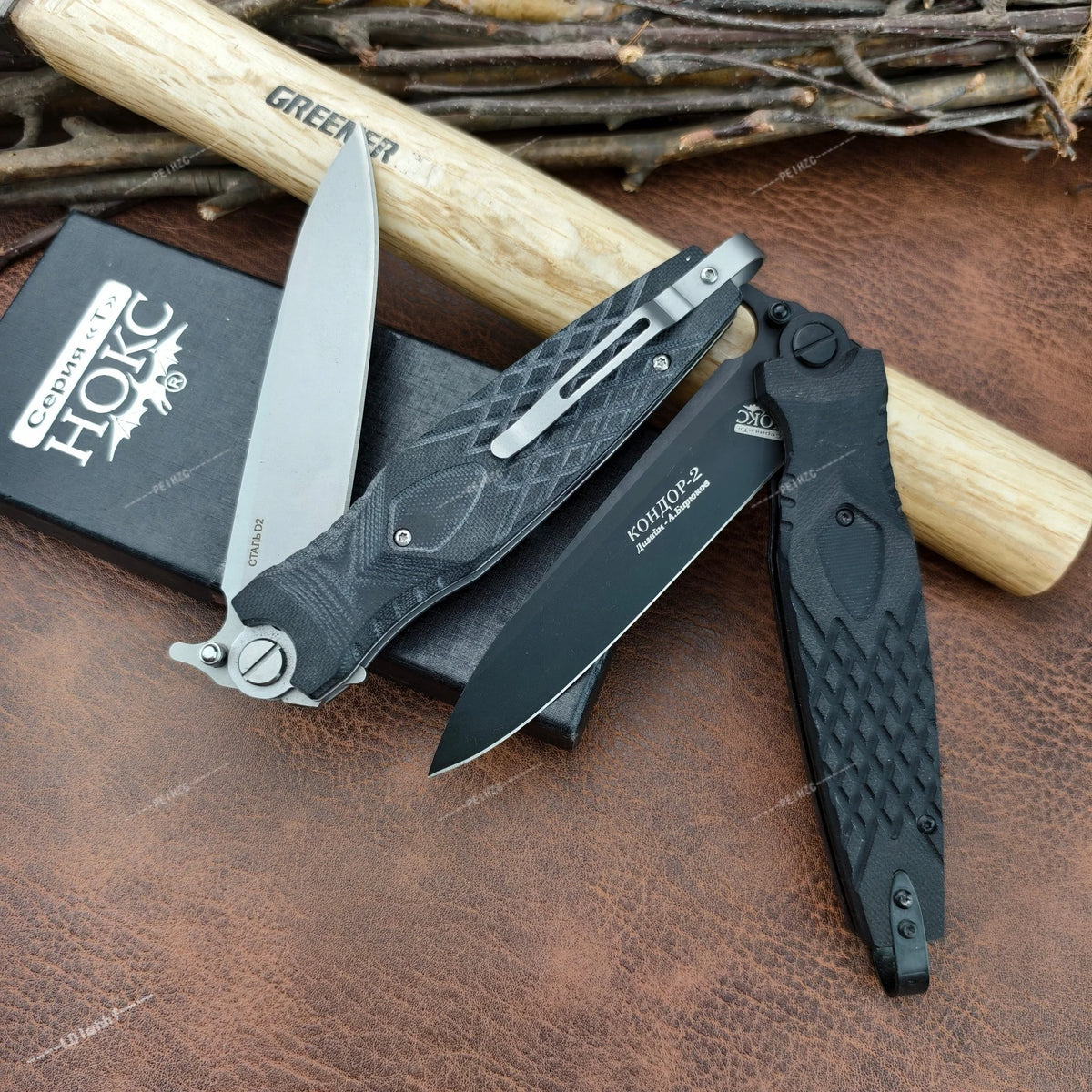 High Hardness Stainless Steel D2 Folding Knife with G10 Handle Suitable for Outdoor Camping, Hiking, Daily Emergency Carrying, Practical Cutting Knife, Fishing Knife, Exploration Series Tools, Men's Gift.