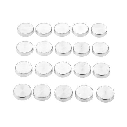 DRELD 20Pcs Stainless Steel Decorative Mirror Screw Cap Nails Screw Covers Fasteners & Hooks Furniture Hardware 16/18/20/22/25mm