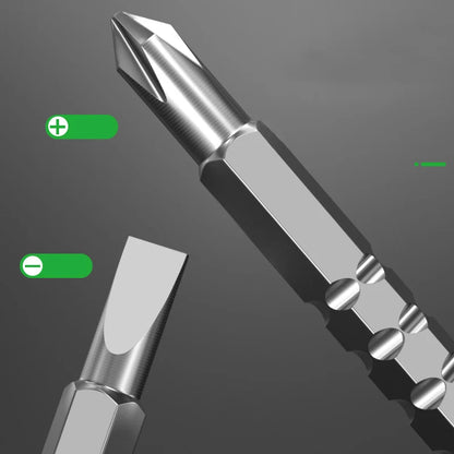 Double Head Telescopic Screwdriver Dual-purpose Slotted Phillips Nut Key SL PH Screw Driver Home Repair Maintenance Hand Tools