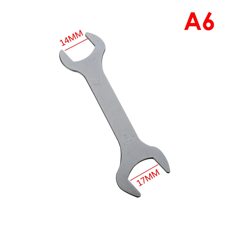 Thin Wrench Double Head Open End 8 10 12 13 14 15 19 22 24 mm Dual Use-End Small Wrench for Car Maintenance Hardware Hand tools