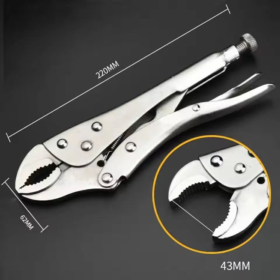 Powerful Pliers, Multifunctional Pressure Pliers, Heavy-duty Tools, Industrial Grade Fixed Circular Mouth Force Wrench, C- type