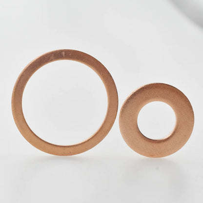 Copper Oil Plug Washers M5-M24 for Motorcycle Sump Sealing