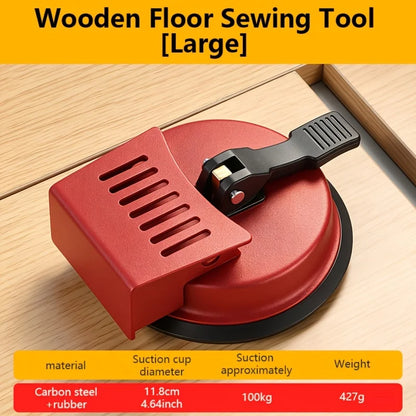 Heavy Duty Floor Gap Fixer Tool with Suction Cup, Industrial Grade Laminate Flooring Repair Kit for Vinyl Plank & Wood Floors