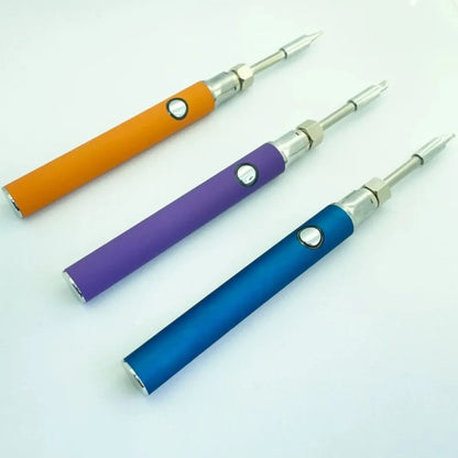 510 Thread Solder Iron Battery Pen 3 Gear Adjustable 350/650/1100mAh Battery Adjustable Voltage Soldering Iron Speed Heating