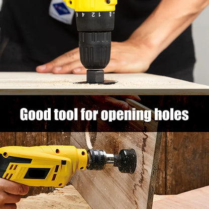 Hole Saw Set,Metal Core,6PCS Saw Cup Wood Crown, Drill Bit For Wood ,Woodworking Tools