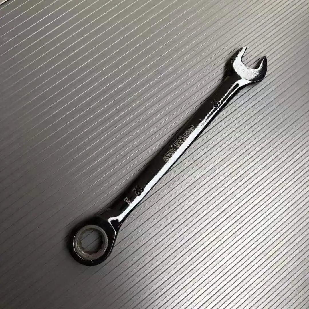 Multi-function Ratchet Wrenches Dual-purpose Open Movable Wrench Hex Key Hardware Hand Tools Accessories 8/10/12/14/17/19mm