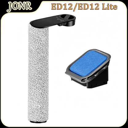 For JONR ED12/ED12 Lite Robot Vacuum Cleaner Accessories Main Roller Brush Filter Sponge Replacement Parts