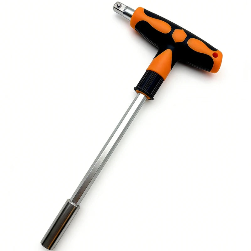 Multifunctional Screwdriver and Socket Set T-shape Handle Torx Hex Cross Flat Bits Household Repair Hand Tools for DIY