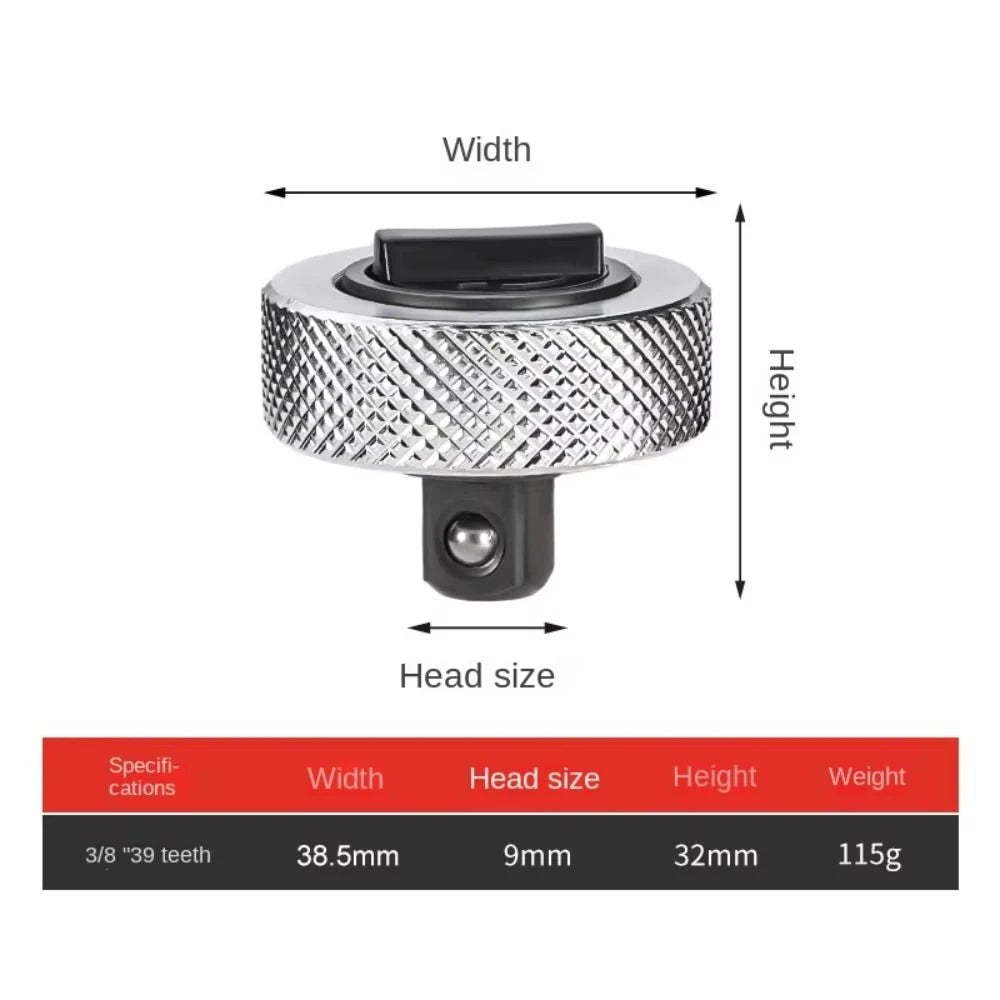 Mini Ratchet Wrench Portable 1/4' 3/8' 1/2' Drive Small Quick Release Socket Set Steel Palm Finger Reversible Two-Way Square Too